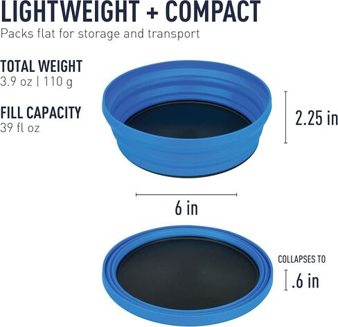 Sea to Summit X-Bowl Collapsible Silicone Camping Dish, XL (38 fl oz) in Saudi Arabia
