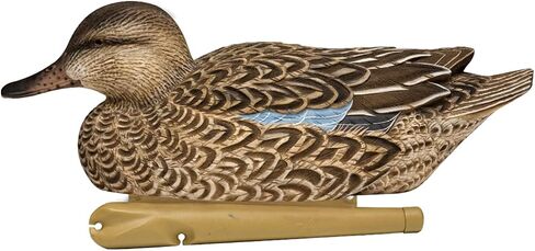 Avian-X Topflight Early Season Teal Durable Ultra Realistic Floating Hunting Duck Decoys, Pack of 6, AVX8079 in Saudi Arabia