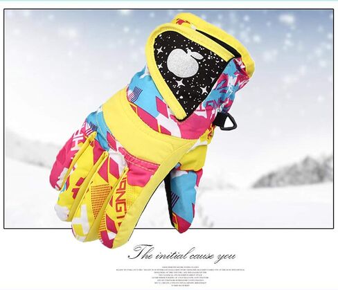 Winter Gloves for Men & Women | Warm Thermal Gloves for Running Cycling in Cold Weather | Warm Windproof Solid Color Mittens in Saudi Arabia