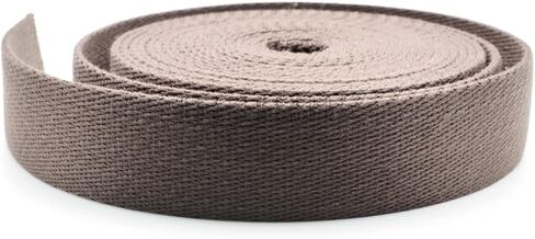 CRAFTMEMORE Heavy Cotton Webbing - Straps for Arts and Crafts, Luxury Bag Strap High Density Webbing (1 1/2 Inch x 2 Yards, Beige) in Kuwait