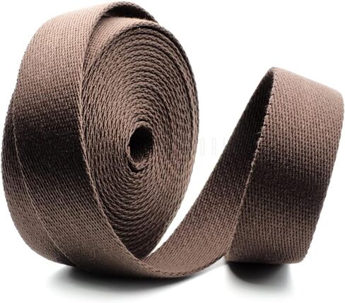 CRAFTMEMORE Heavy Cotton Webbing - Straps for Arts and Crafts, Luxury Bag Strap High Density Webbing (1 1/2 Inch x 2 Yards, Beige) in Kuwait