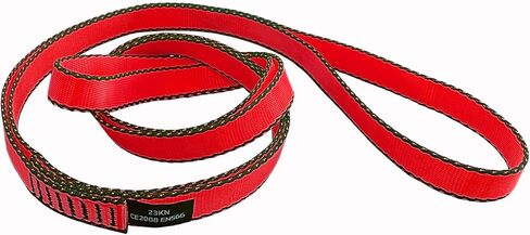 18MM Nylon Climbing Slings Runners 23 kN Strong Webbing Straps for Rock Climbing, Rappelling, Swing, Yoga Hammock etc in Kuwait