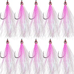Clouser Minnow Fly Fishing Flies Salmon Trout Steelhead Jig Hooks Saltwater Flies Sea Bass Striper Flounder Fly Fishing Lures in Saudi Arabia