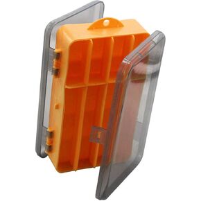 Toasis Two Sided Plastic Box Fishing Lure Storage Container Organizer Small Fishing Tackle Box