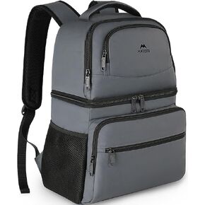 MATEIN Cooler Backpack, 26/40 Cans Insulated Lunch Backpack for Men Women | Double Layer, Lightweight & Soft, with Cooler Compartment, Leakproof Cool Lunchbox Bag, Beer Gifts for Beach Camping Hiking in Saudi Arabia