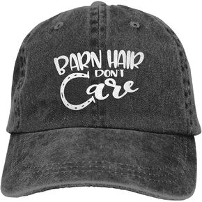 KKMKSHHG Barn Hair Don't Care Baseball Cap, Adjustable Vintage Cotton Denim Dad Hat for Women and Men in Saudi Arabia