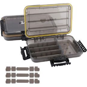 RUNCL Fishing Tackle Box, Waterproof Tray for Jigs Lures, Thicker Floating Tackle Utility Box with Adjustable Dividers, 3600/3700/Large 3700 Size in Kuwait