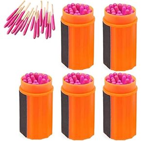 Waterproof Matches Survival Kit, Stormproof Matches with Case, 20pcs Stormproof Fire Starter, Emergencys Fire Starter Matches for Hiking Camping Outdoor Survival in Saudi Arabia