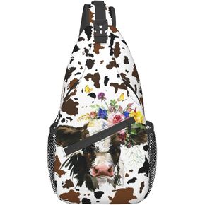 Cute Animal Sling Bag Crossbody Backpack Hiking Travel Daypack Chest Bag Lightweight Shoulder Bag For Women Men in Saudi Arabia