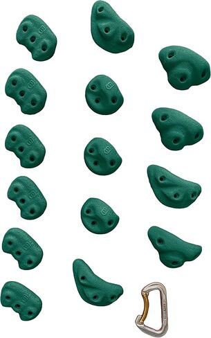15 Rock Climbing Holds Jugs Set Large and Medium Screw-On Holds Home Bouldering Wall Gym Holds. 11 Easy to Grab Hand Holds and 4 FootHolds in Saudi Arabia