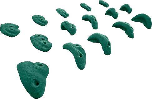 15 Rock Climbing Holds Jugs Set Large and Medium Screw-On Holds Home Bouldering Wall Gym Holds. 11 Easy to Grab Hand Holds and 4 FootHolds in Saudi Arabia