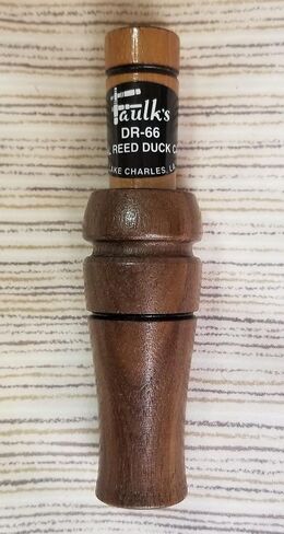 Faulk's Dual Reed Duck Call BROWN in Kuwait