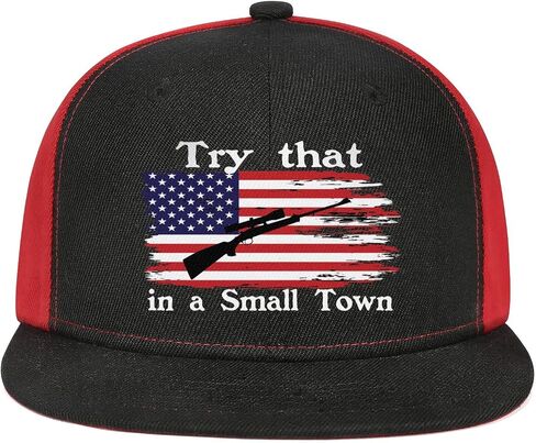 Try That in a Small Town Hat Try That in a Small Town Cap Baseball Cap Trucker Hat Small Town in Saudi Arabia