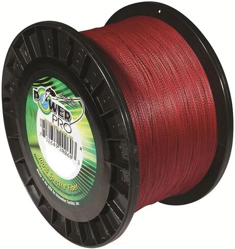 Power Pro Spectra Fiber Braided Fishing Line, Vermilion Red, 150YD/30LB in Saudi Arabia