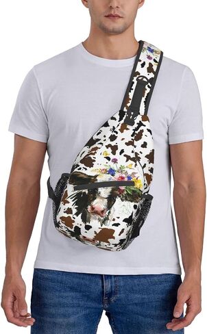 حقيبة ظهر Luirioe Sunflower Sling حقيبة ظهر كروس للمشي لمسافات طويلة والسفر Daypack حقيبة الصدر حقيبة كتف خفيفة الوزن للنساء والرجال in Kuwait