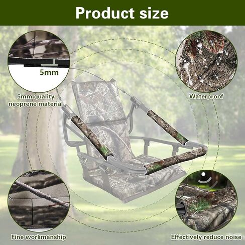 GJL شجرة حامل منصات السكك الحديدية استبدال منصات السكك الحديدية اطلاق النار للماء كامو Treestand اطلاق النار السكك الحديدية الحشو شجرة حامل أغطية السكك الحديدية لحامل ثلاثي القوائم الغزلان سلم Treestand، هادئ وسهل التنكر in Kuwait