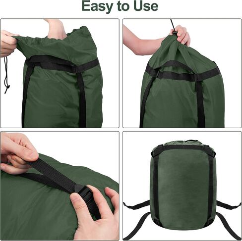 Compression Stuff Sack, 46L Lightweight Waterproof Sleeping Bags Storage Stuff Sack, 50% More Storage for Camping, Hiking, Travelling, Backpacking in Saudi Arabia