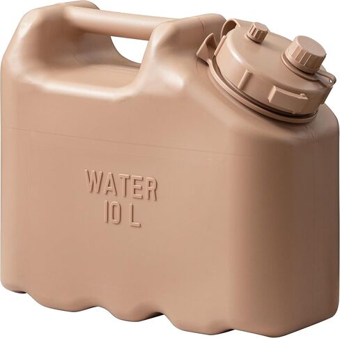 Scepter 2.5 Gallon True Military BPA Free Water Container, Food Grade Water Jug for Camping and Emergency Storage, Sand in Kuwait