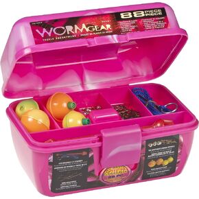 Worm Gear 88 Piece Loaded Tackle Box in Kuwait