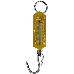 Spring Balance Fish Scales, Pocket Mechanical Spring Balance Weighing Scale with Hanging Loop for Home Kitchen Luggage Fishing (150KG) in Saudi Arabia