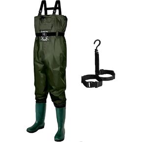 FLY FISHING HERO Chest Waders for Men with Boots Hunting Waders Fishing Boots Waders for Women Free Hangers in Kuwait