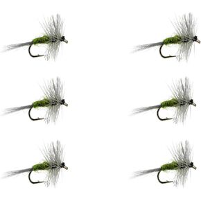 Wild Water Fly Fishing Dry Flies Size 10-14 for Trout, Panfish and Other Lake & River Fish in Kuwait