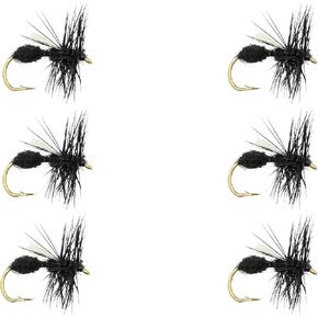 Wild Water Fly Fishing Dry Flies Size 10-14 for Trout, Panfish and Other Lake & River Fish