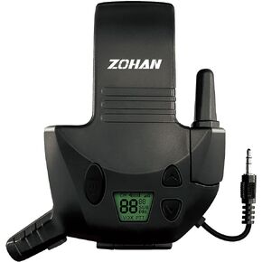 ZOHAN RH07 Walkie Talkie Adapter for Walker's Razor Slim Electronic Shooting Ear Muffs, Handsfree Communication, Suitable for Firearms Instructor, Shooting Range Safety Officer, Easy to Operate