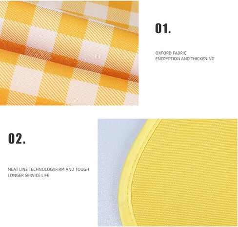 Picnic Mat 57''x79'' Foldable Blanket Beach Mat Sandproof and Waterproof Striped Handy Outdoor Lawn Blanket¡­ in Kuwait