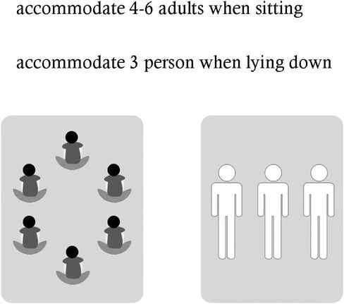 Picnic Mat 57''x79'' Foldable Blanket Beach Mat Sandproof and Waterproof Striped Handy Outdoor Lawn Blanket¡­ in Kuwait