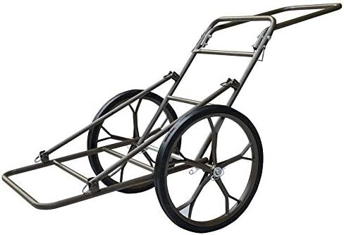 Folding Game Hauler CART Dolly - UP to 500LBS Capacity - for Deer, ELK, Boar, Gear, Hauling in Saudi Arabia