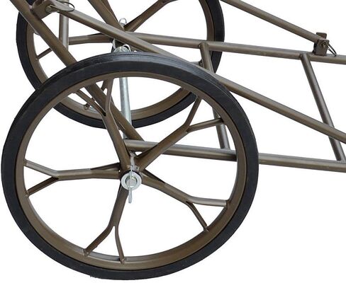 Folding Game Hauler CART Dolly - UP to 500LBS Capacity - for Deer, ELK, Boar, Gear, Hauling in Saudi Arabia