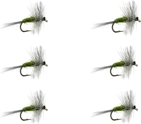Wild Water Fly Fishing Dry Flies Size 10-14 for Trout, Panfish and Other Lake & River Fish in Kuwait