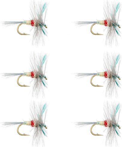 Wild Water Fly Fishing Dry Flies Size 10-14 for Trout, Panfish and Other Lake & River Fish in Kuwait