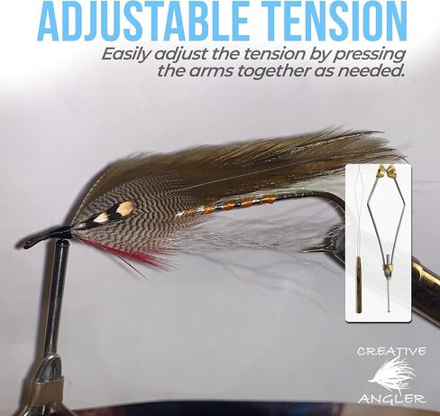 Creative Angler Fly Fishing Tying Bobbin and Wire Threader, Thread Spool Holder Tool (Bobbin & Wire Threader Combo) in Saudi Arabia