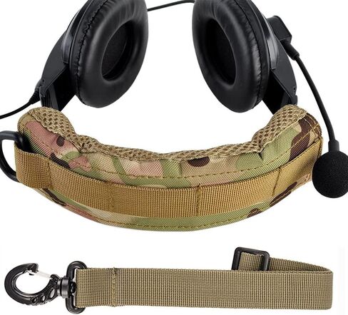 Tactical Headset Cover Advanced Modular Headphone Headband Protection Cover Pad Cushion in Kuwait