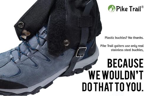 Pike Trail Leg Gaiters – Waterproof and Adjustable Snow Boot Gaiters for Hiking, Walking, Hunting, Mountain Climbing and Snowshoeing in Saudi Arabia