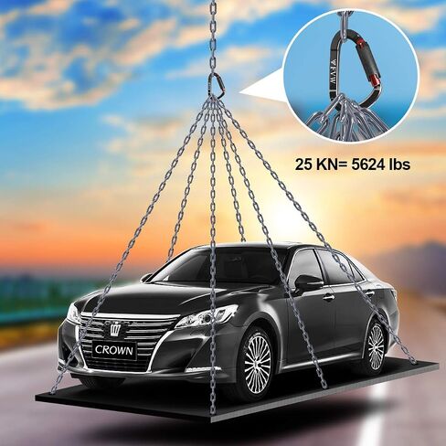 FVW Auto Locking Rock Climbing Carabiner Clips,Professional 25KN (5620 lbs) Heavy Duty Caribeaners for Rappelling Swing Rescue & Gym etc,Large Carabiners,D-Shaped in Saudi Arabia