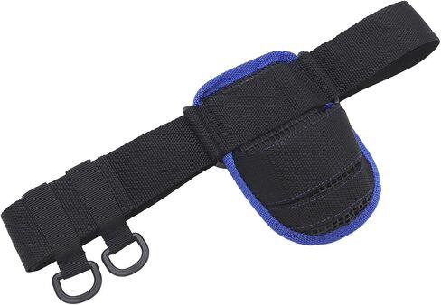 Demeras Sea Fishing Rod Waist Belt, Portable Fishing Rod Holder Waist Belt Hook and Loop for Fishing in Saudi Arabia