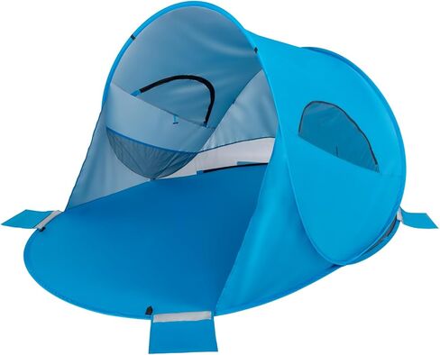 خيمة الشاطئ Vasitelan Easy Pop Up 3-4 أشخاص، مظلة رياضية، خيمة فورية للمأوى من الشمس، مظلة ظل الشمس in Kuwait