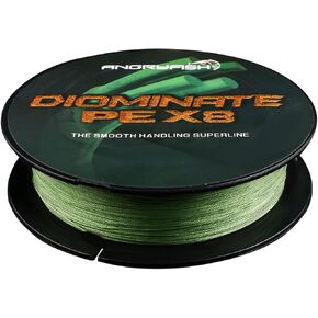 ANGRYFISH Diominate PE 4 & 8 Strands Braided Fishing Line–Abrasion Resistant Superline–Zero Stretch–Excellent Tensile Smooth–High Value(5LB-200LB) in Saudi Arabia