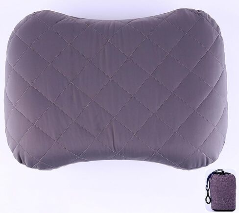 RUIBAOLY Camping Pillow, Inflatable Pillow, Ultra Light Inflatable Pillow, Washable Air Pillow, Camping and Hiking Pillow, Pillow to Put in a Sleeping Bag, Camping Supplies.(Gery) in Saudi Arabia