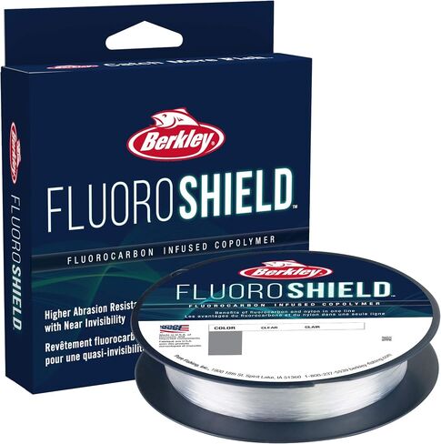 Berkley FluoroShield Fluorocarbon Fishing Line, Clear in Kuwait