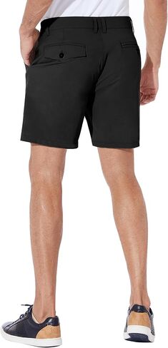 PULI Men's Golf Shorts Dress Flat Front Hybrid 7 Inch Stretch Lightweight Quick Dry Chino Casual with Pockets in Kuwait