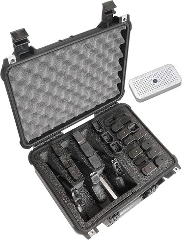 Case Club 3-Pistol/23-Mag Waterproof Case + Accessory, Silica Gel, Gen 2 in Saudi Arabia