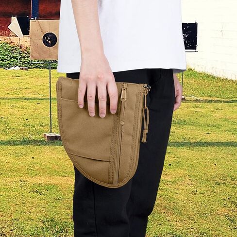 GOBUROS Padded Pistol Cases (2 Packs) with Lockable Zipper, Handgun Bag with Thickened Velvet Lining for Gun Storage and Transport in Kuwait