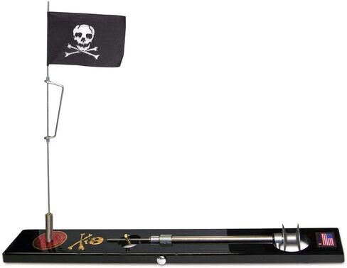 Beaver Dam Rail Tip-Up Jolly Roger Pirate-Themed Fishing - Legendary Ice Fishing Tip-Up Built to Last a Lifetime (BDTP-JR) in Saudi Arabia