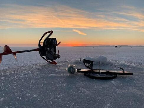 Beaver Dam Rail Tip-Up Jolly Roger Pirate-Themed Fishing - Legendary Ice Fishing Tip-Up Built to Last a Lifetime (BDTP-JR) in Saudi Arabia