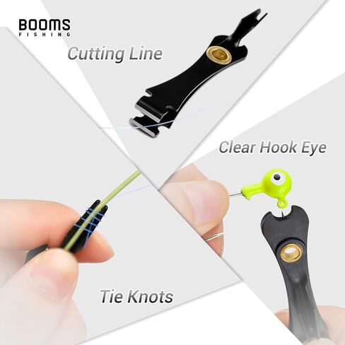 Booms Fishing FF2 Fly Fishing Accessories and Tools Kit, 5 in 1 Fly Fishing Gear Combo: Fly Fishing Forceps, Fly Fishing Nipper, Fly Fishing Leader Straightener, Zinger Retractor, Two-Sided Fly Box in Kuwait