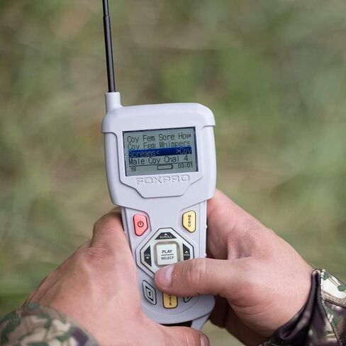 FOXPRO Electronic Predator Call - X Series - Coyote Call - Fox Call - Hog Call and More - Remote Operated and Programmable - American Made in Saudi Arabia